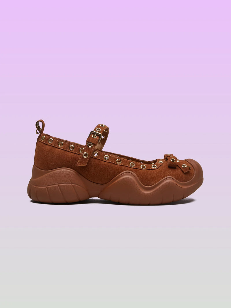 ANITA CHESTNUT SUEDE