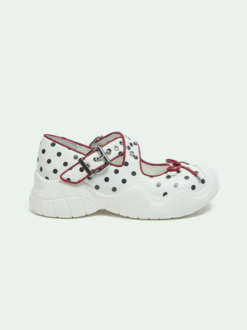 ANYA WHITE POLKA DOT