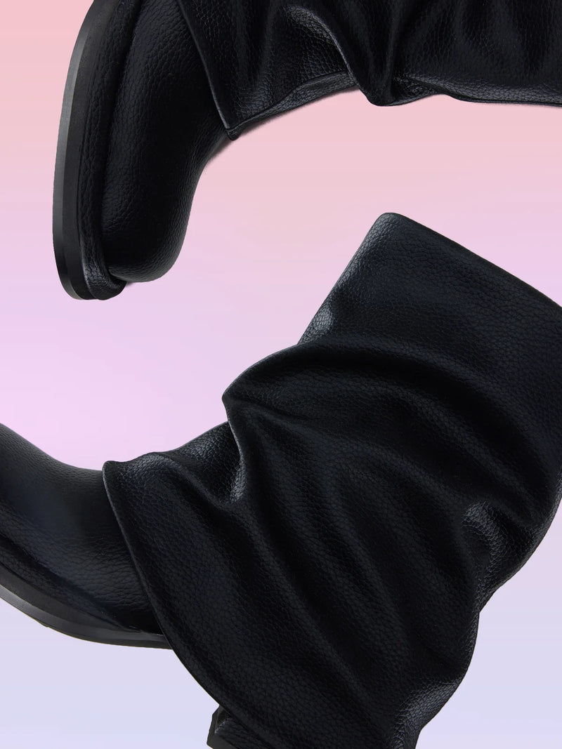 BAMBI BLACK SATIN