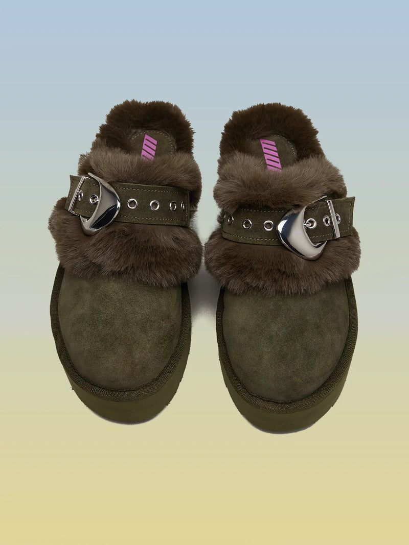 CHLOE KHAKI SUEDE