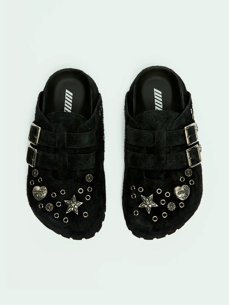 GWEN BLACK SUEDE