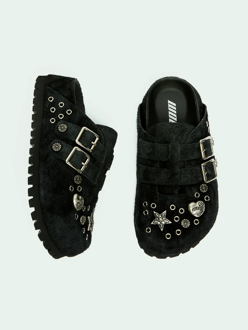 GWEN BLACK SUEDE