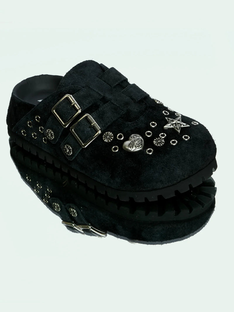 GWEN BLACK SUEDE
