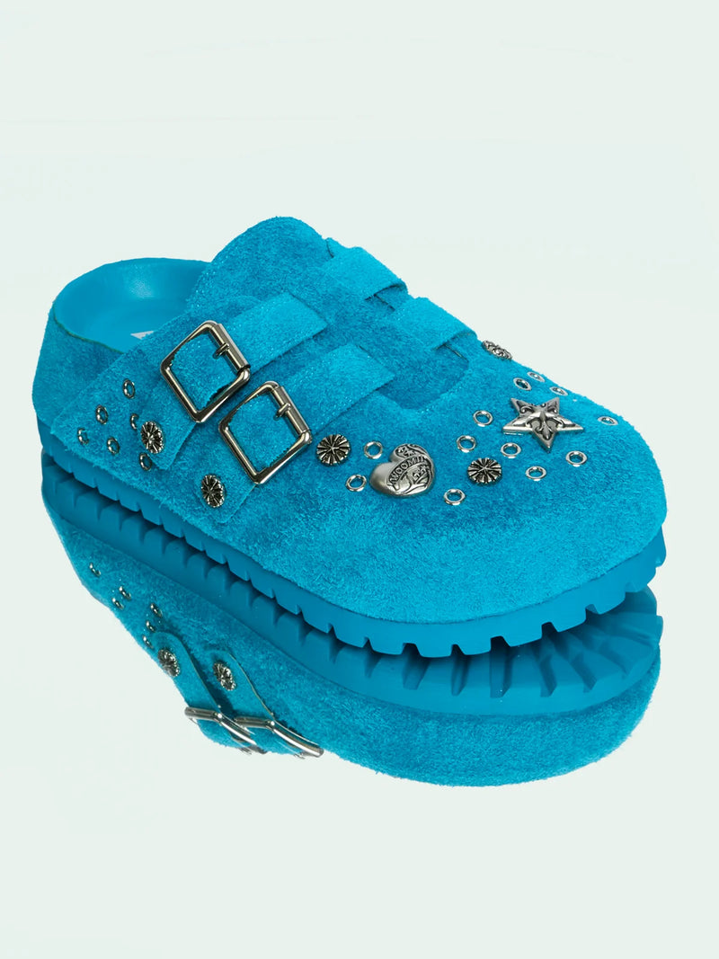 GWEN TURQUOISE SUEDE