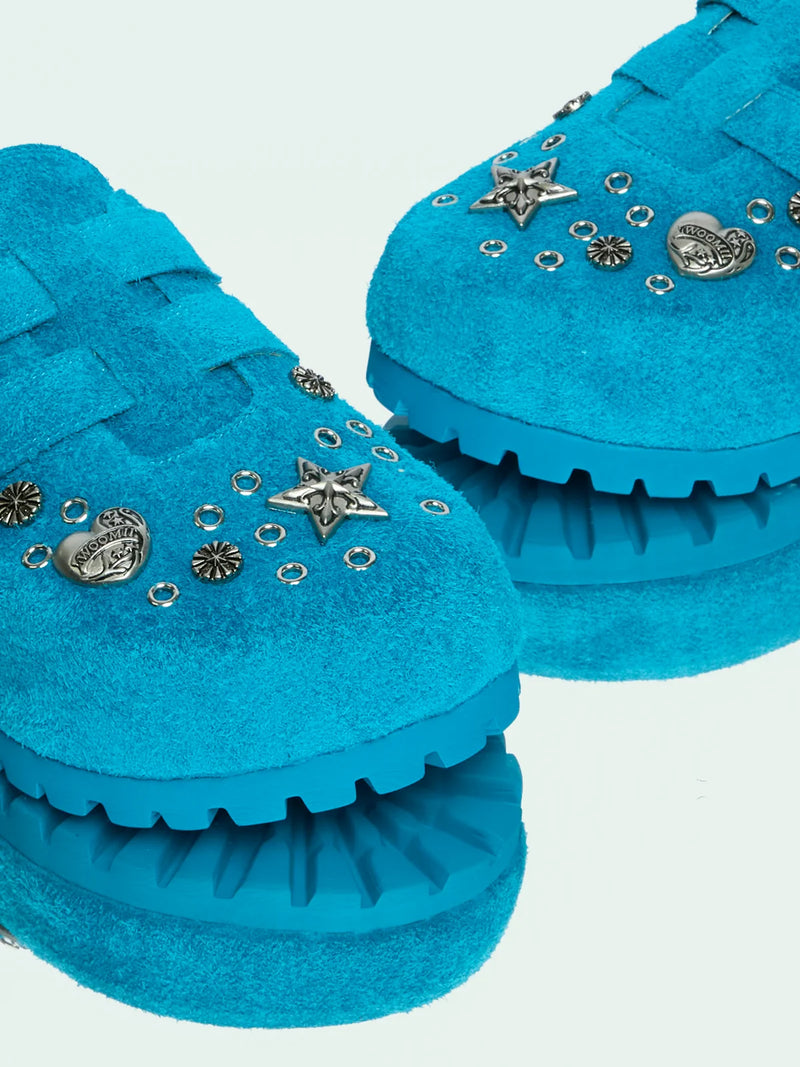 GWEN TURQUOISE SUEDE