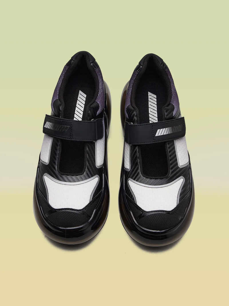 LEXI BLACK WHITE OMBRE