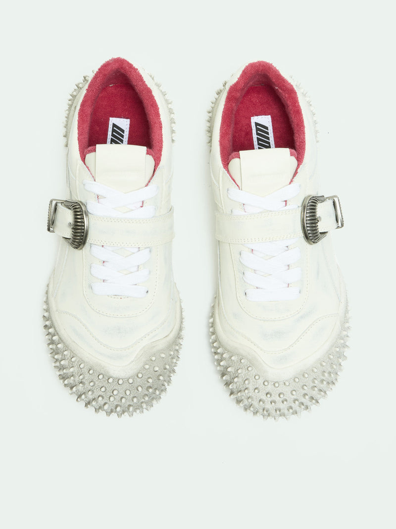 YUKI WHITE DISTRESSED