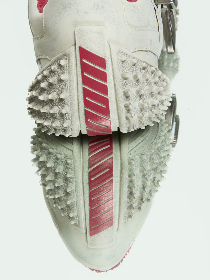 YUKI WHITE DISTRESSED