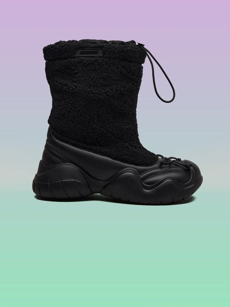 AMBER BLACK SHERPA