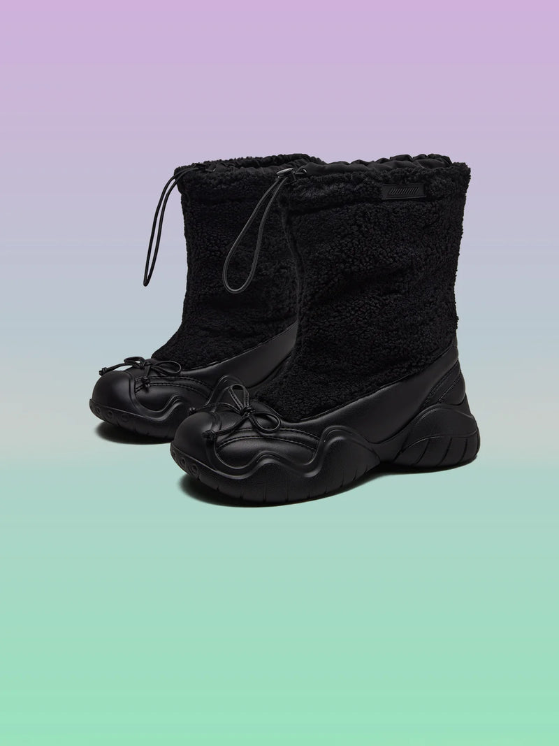 AMBER BLACK SHERPA