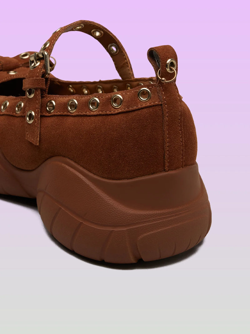ANITA CHESTNUT SUEDE