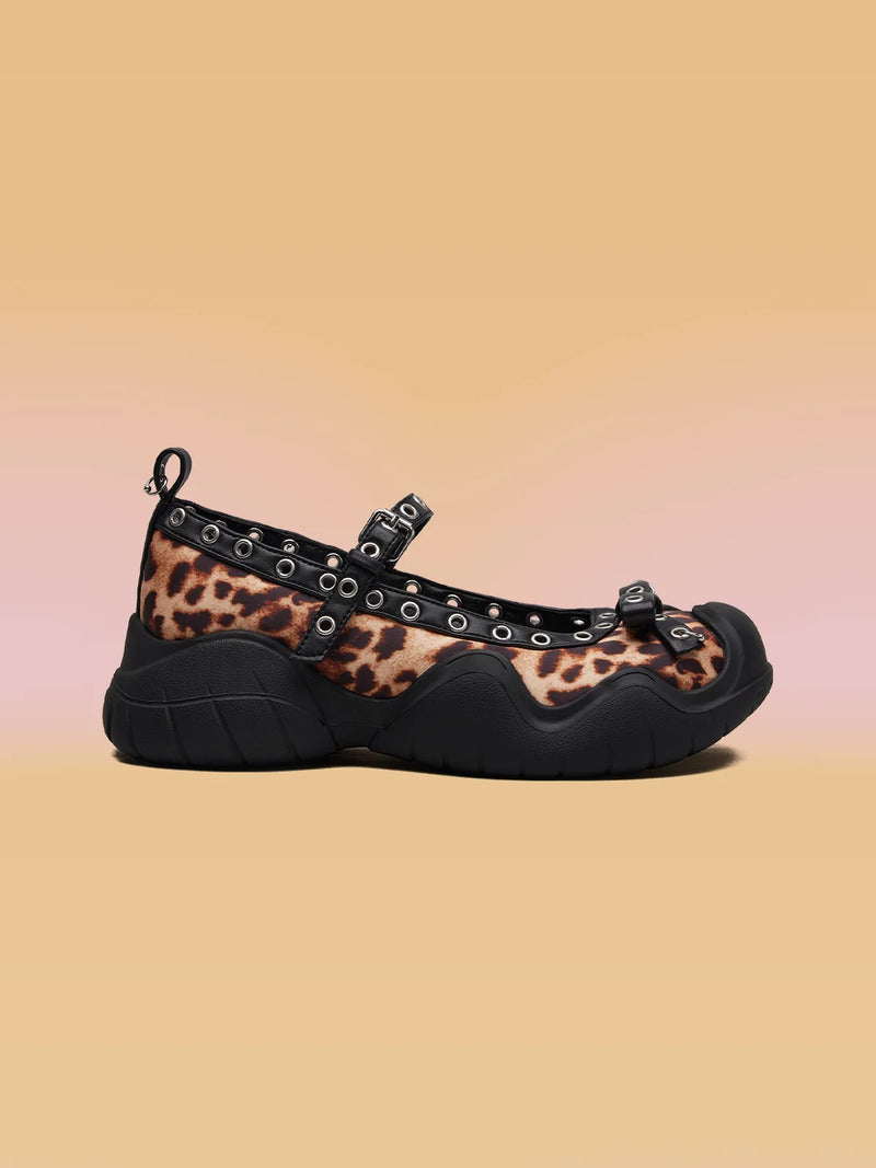 ANITA LEOPARD SATIN