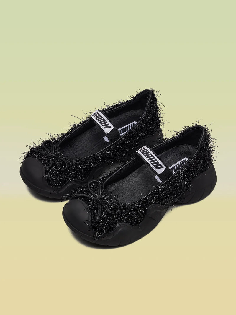 AUDREY BLACK TINSEL