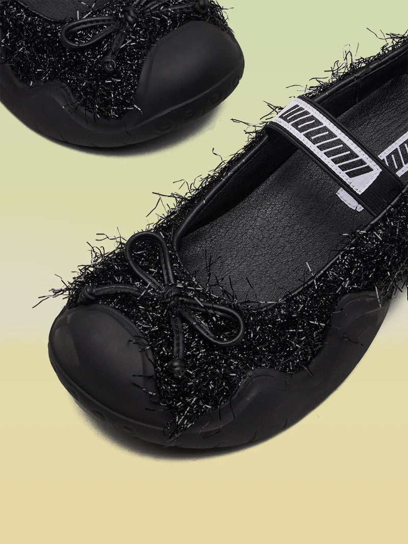 AUDREY BLACK TINSEL