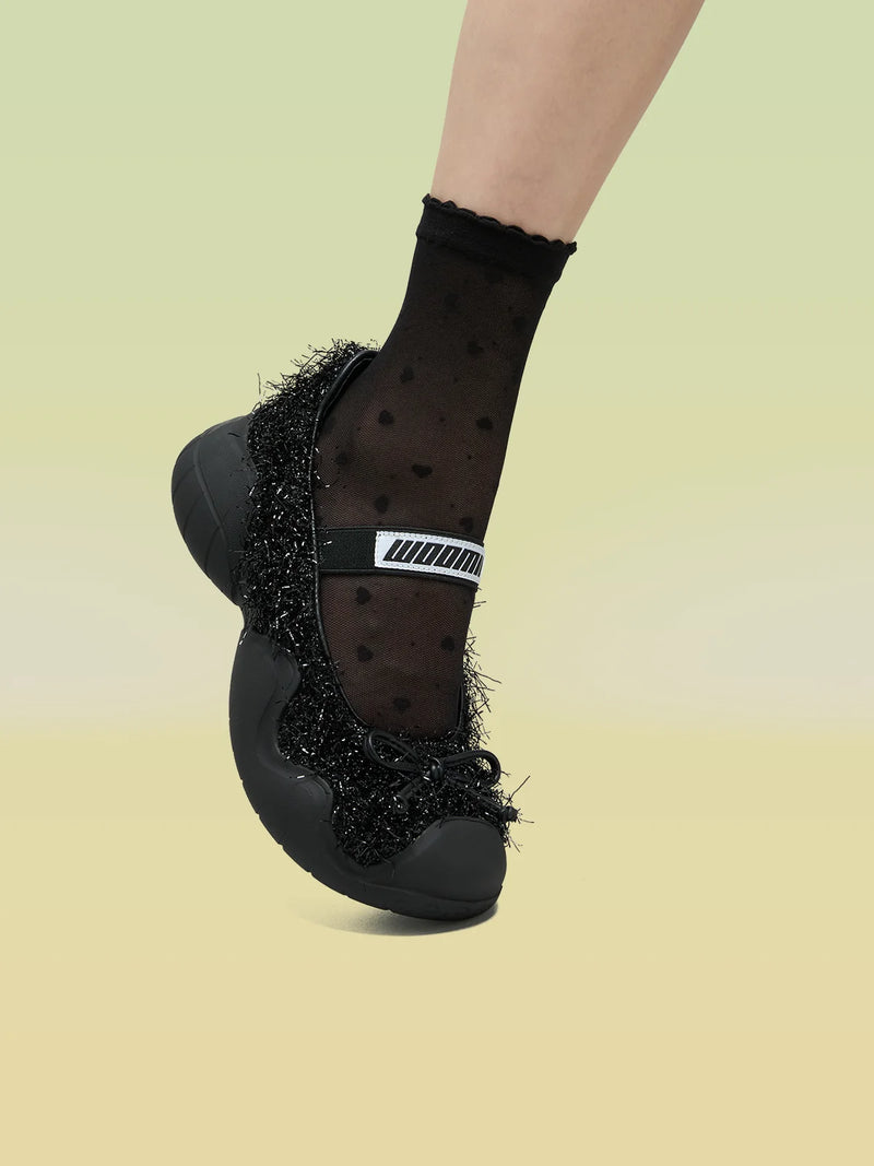 AUDREY BLACK TINSEL