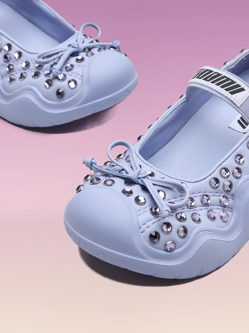AUDREY LILAC RHINESTONE