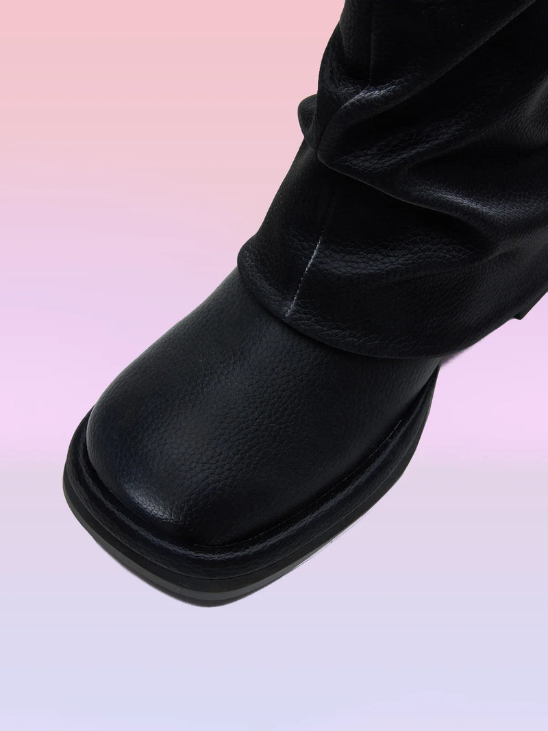 BAMBI BLACK SATIN