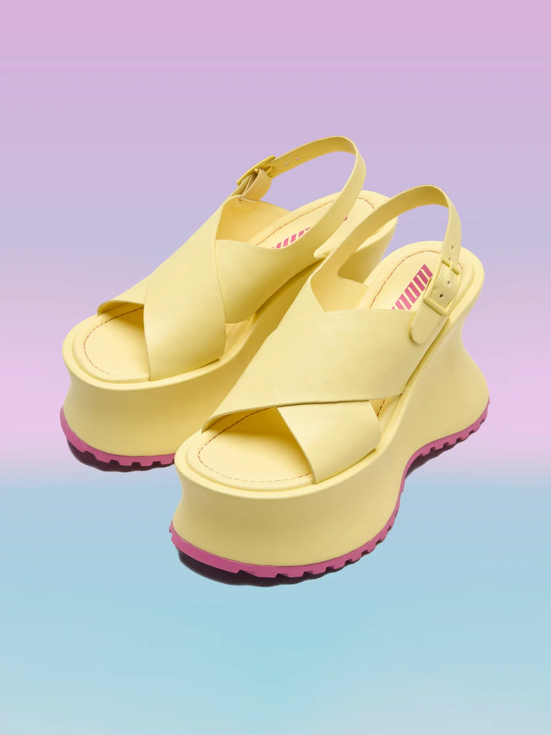 CASSIE BUTTER YELLOW NAPPA