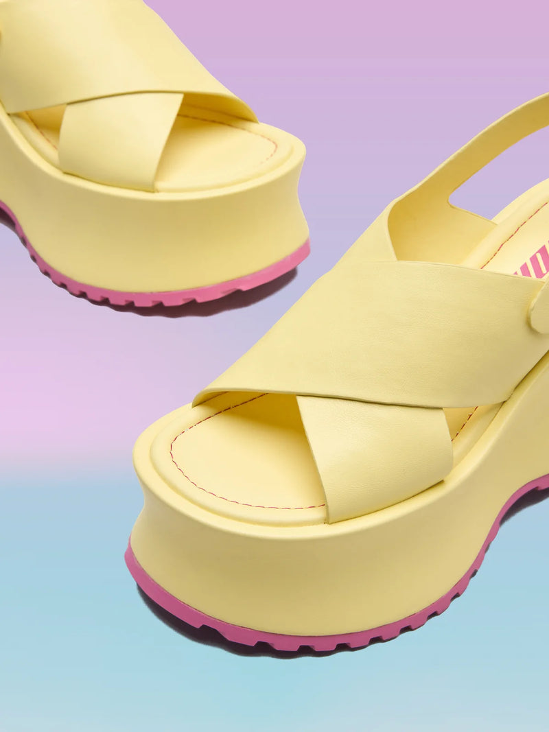 CASSIE BUTTER YELLOW NAPPA