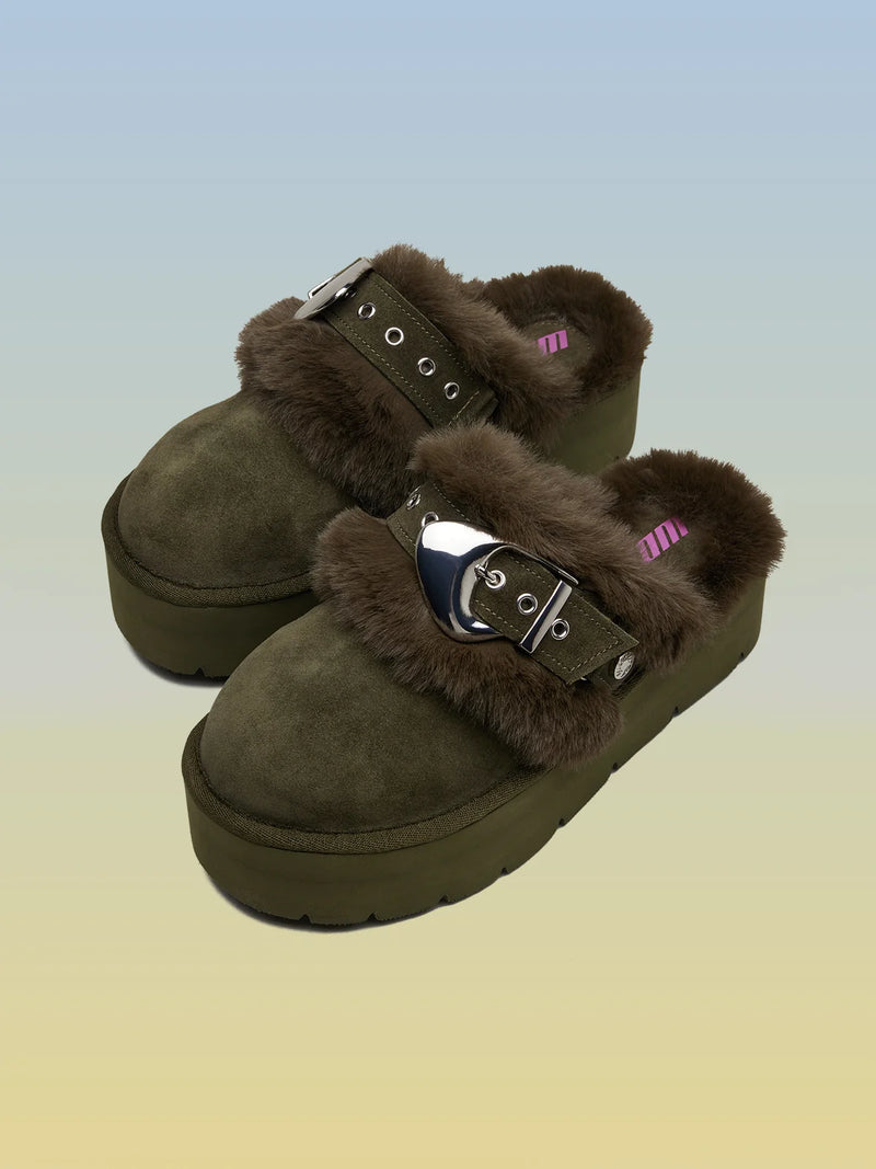 CHLOE KHAKI SUEDE