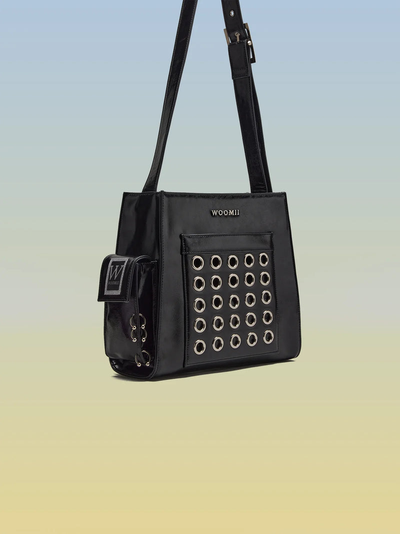 ELLI BLACK EYELET