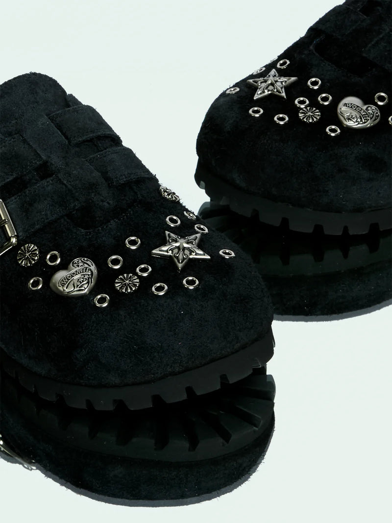 GWEN BLACK SUEDE