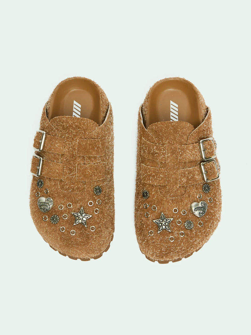 GWEN COGNAC SUEDE