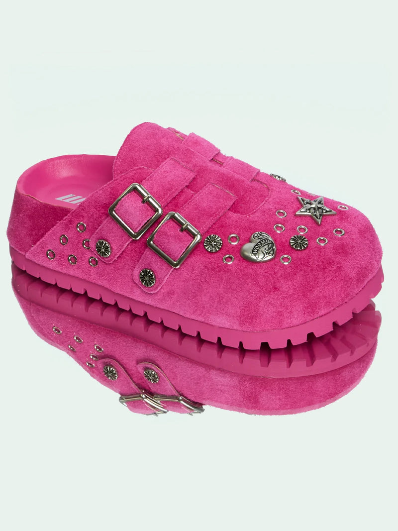 GWEN FUSCHIA SUEDE