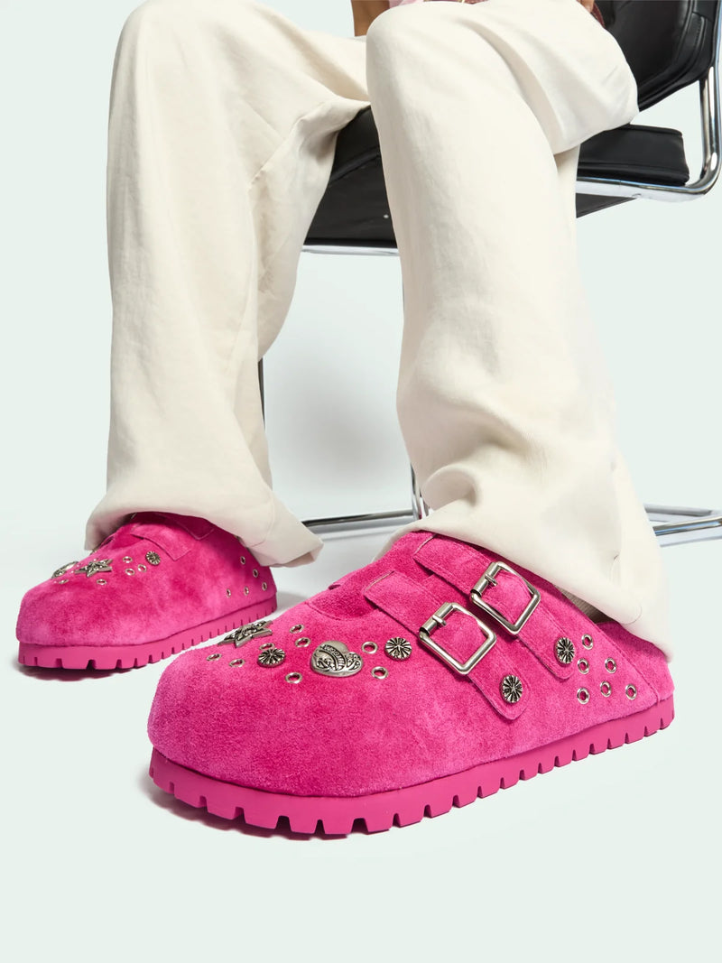 GWEN FUSCHIA SUEDE