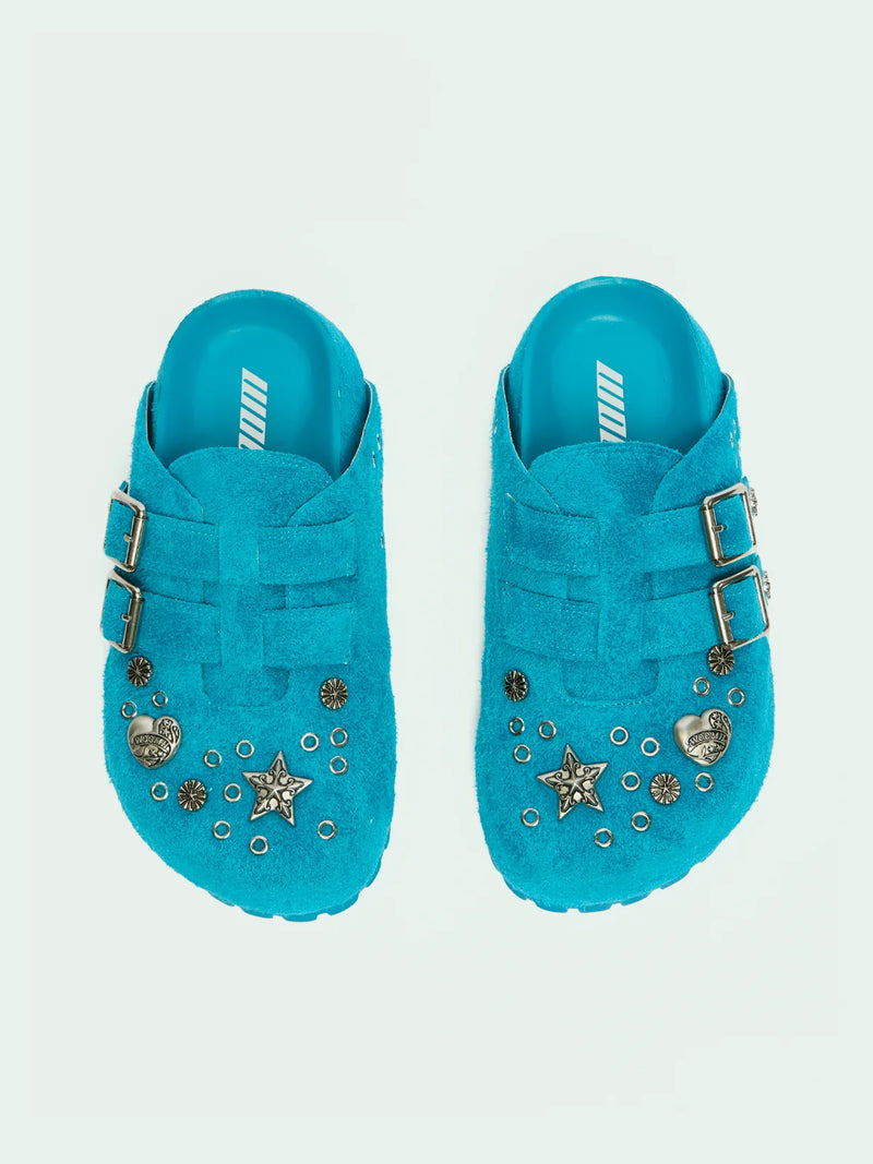 GWEN TURQUOISE SUEDE