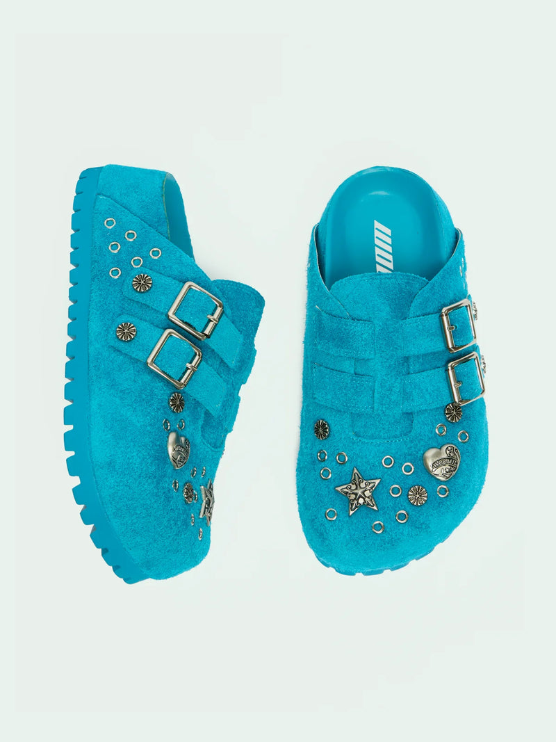 GWEN TURQUOISE SUEDE