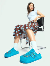 GWEN TURQUOISE SUEDE