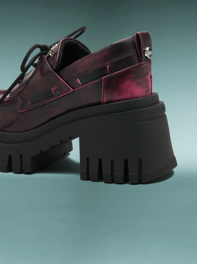 JUSTINE PINK BLACK BURNISHED