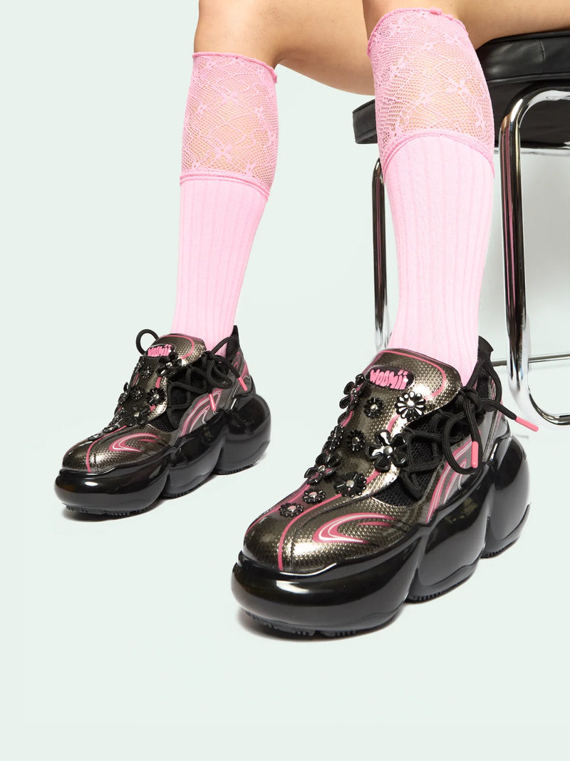 LEONIE GUNMETAL PINK