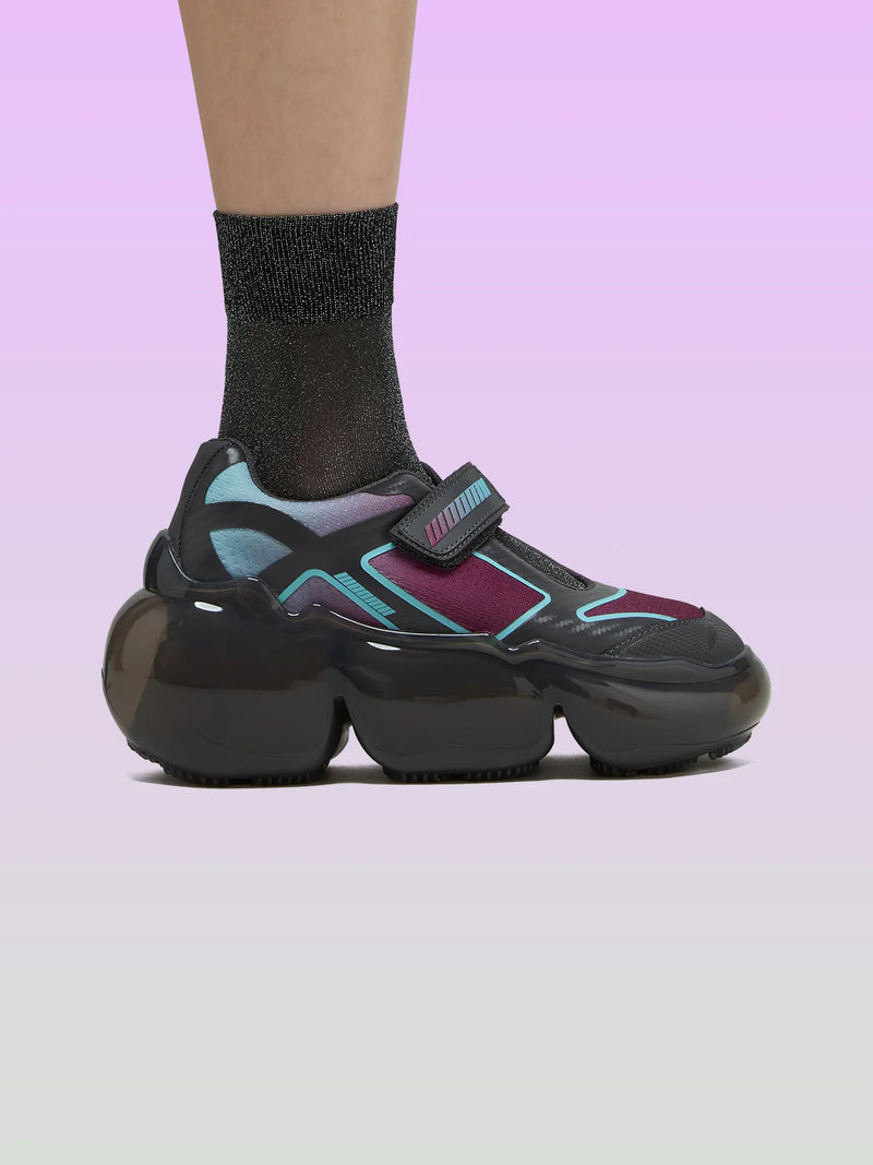 LEXI BURGUNDY MINT OMBRE