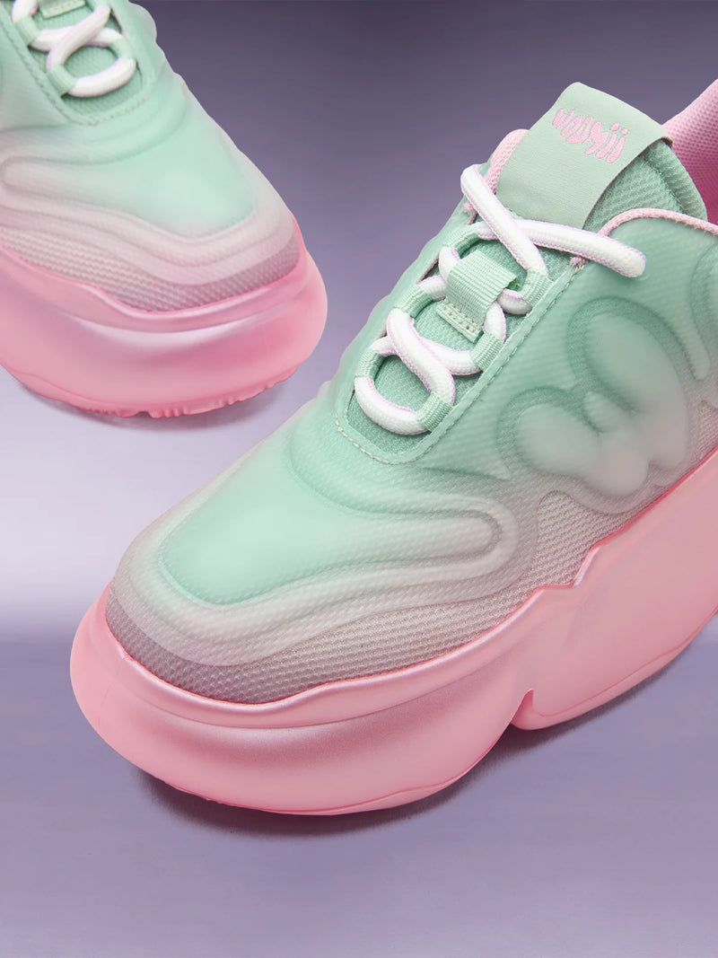 LALISA GREEN LILAC OMBRE