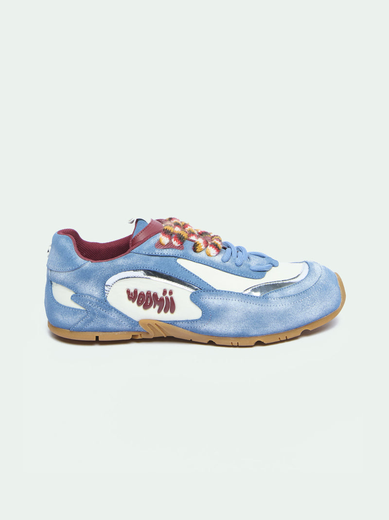 MAURINE BABY BLUE DISTRESSED