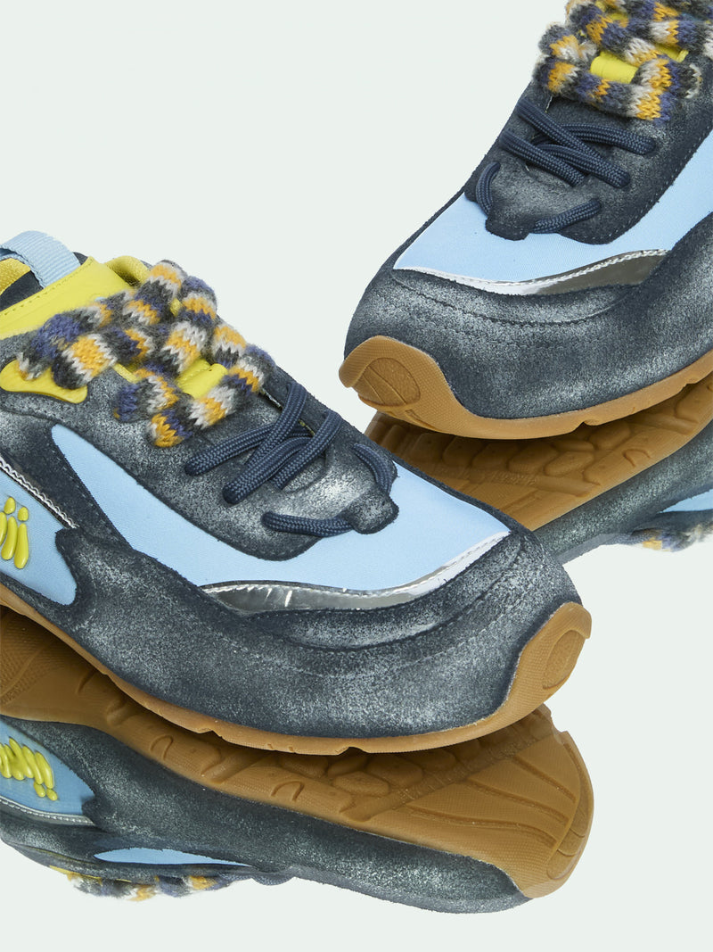 MAURINE NAVY DISTRESSED
