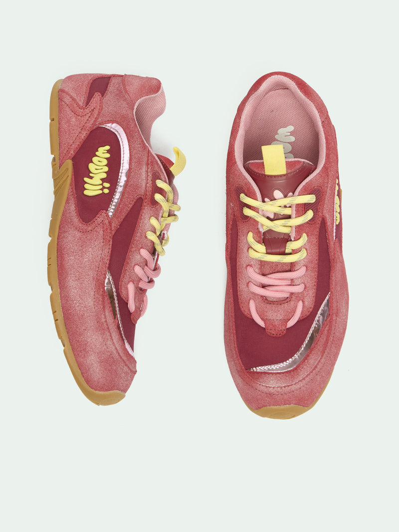 MAURINE RED DISTRESSED