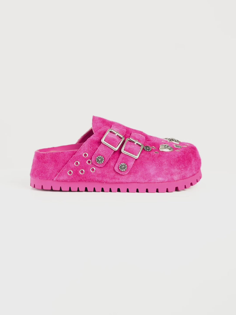 GWEN FUSCHIA SUEDE