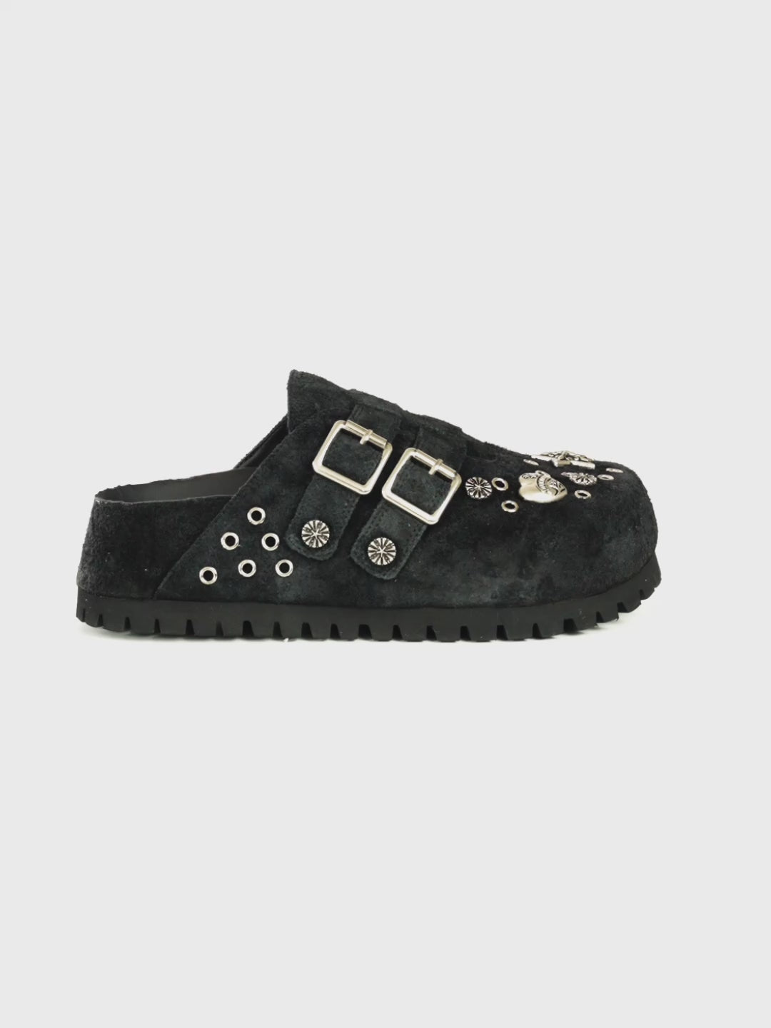 GWEN BLACK SUEDE