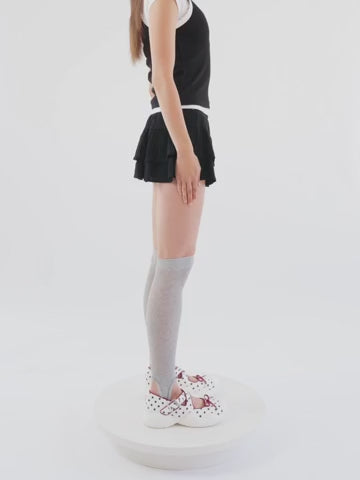 ANYA WHITE POLKA DOT