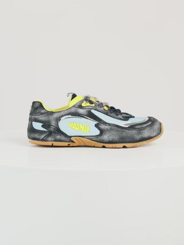 MAURINE NAVY DISTRESSED
