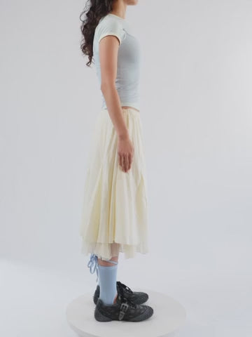 YUKI BLACK DISTRESSED